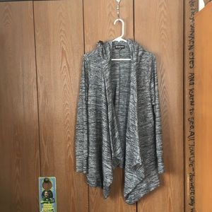 Betabrand travel wrap sweater EUC